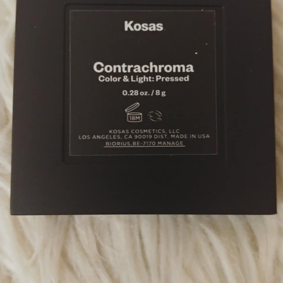 💖FIRM! NWT KOSAS COLOR & LIGHT PRESSED POWDER BLUSH AND HIGHLIGHTER CONTRACHROM - Picture 10 of 12